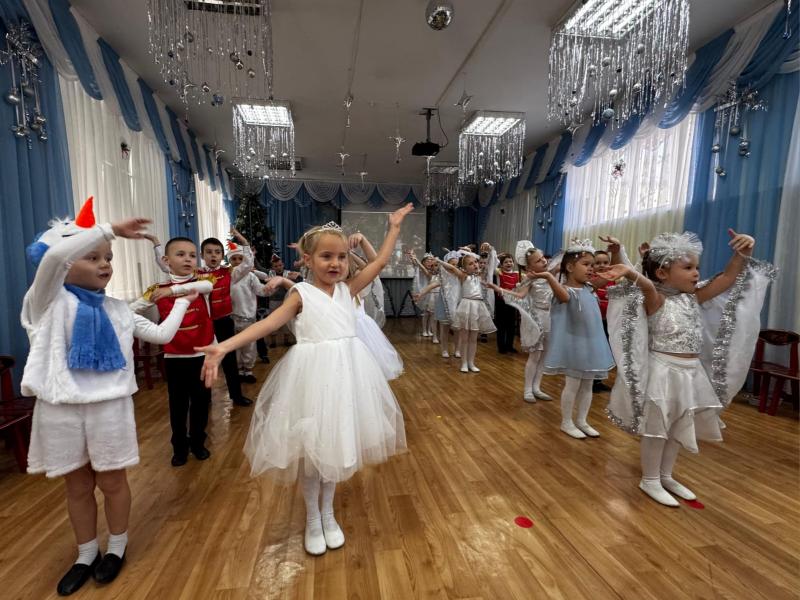 Встреча 2025 года новогоднего утренника в подготовительной группе № 5 включает яркие выступления детей, праздничные номера и различные активности.